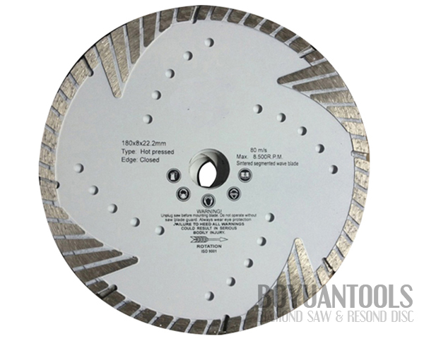 Special Fan -turbo rim concrete  saw blade 