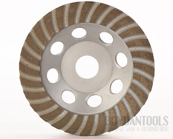 Diamond turbo rim grinding wheels 