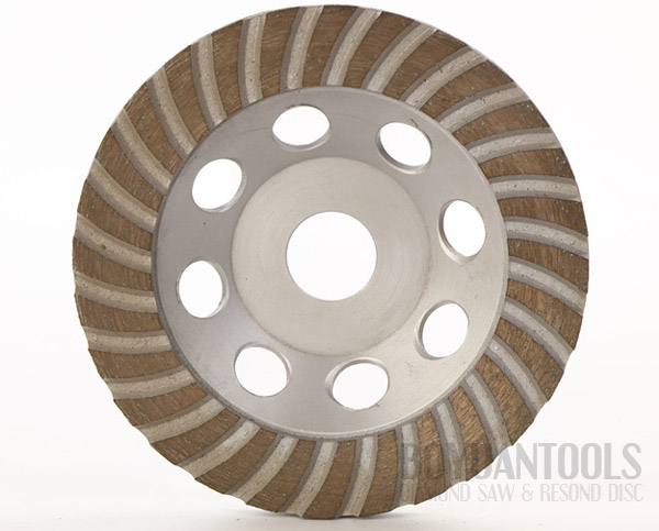 Diamond turbo rim grinding wheels 
