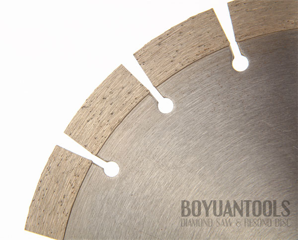 Cold pressed Segmented rim  universal stone saw 