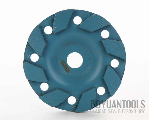 Diamond fan grinding wheels     