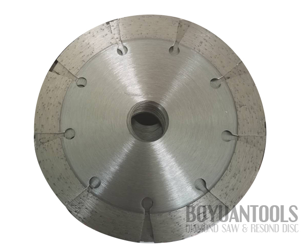 Special Big-segment rim universal stone  saw blade 