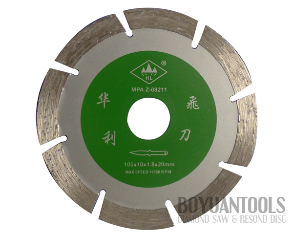 Special Big-segment rim concrete  saw blade 