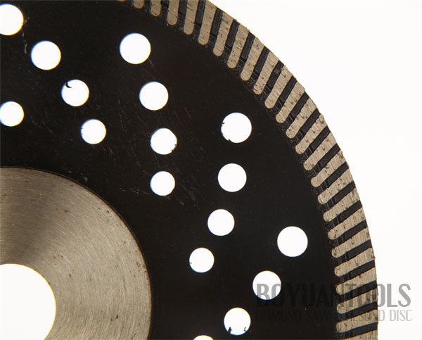 Special turbo rim concrete  saw blade 