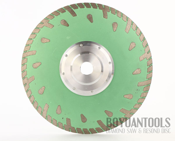 Special Drop-turbo rim concrete saw blade