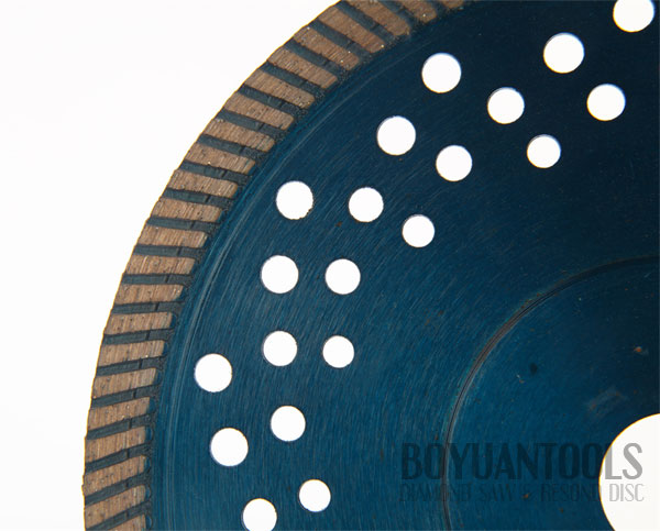 Special turbo rim concrete  saw blade 