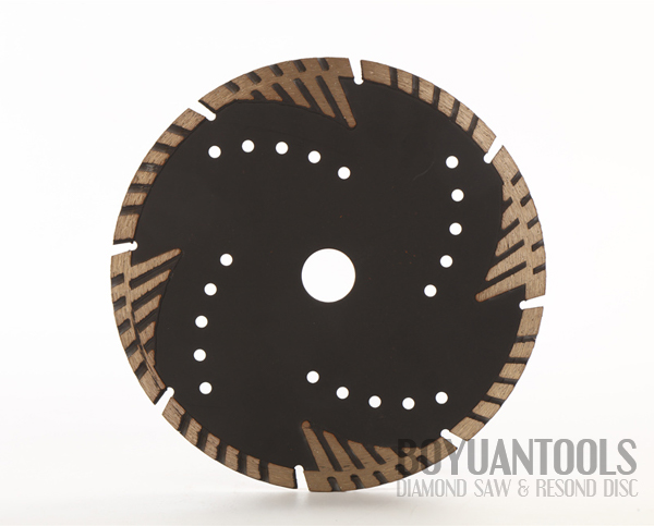 Special Fan -turbo rim concrete  saw blade 