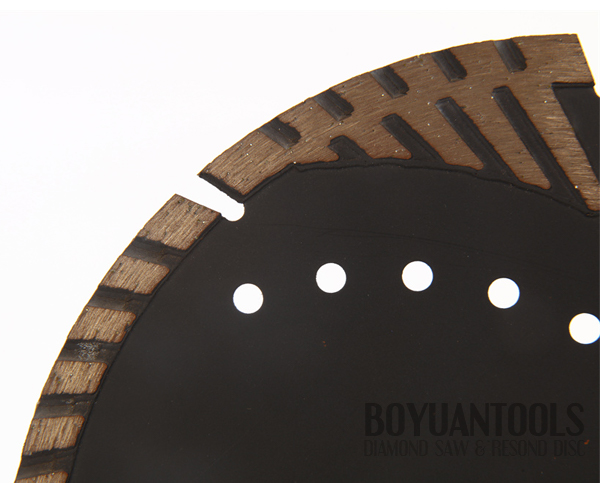 Special Fan -turbo rim concrete  saw blade 