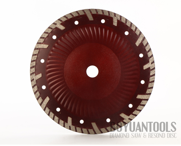 Special Deep-turbo rim concrete saw blade