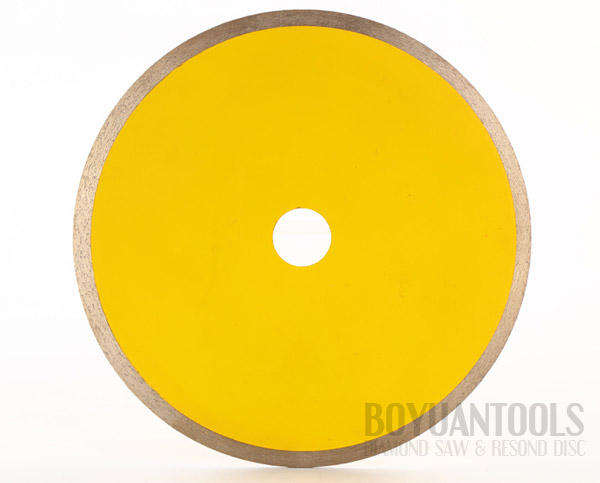 Cold pressed contitinue rim ceramic saw